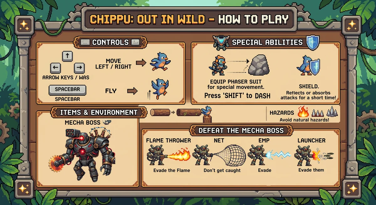 Controls: click, tap, or press space to flap
